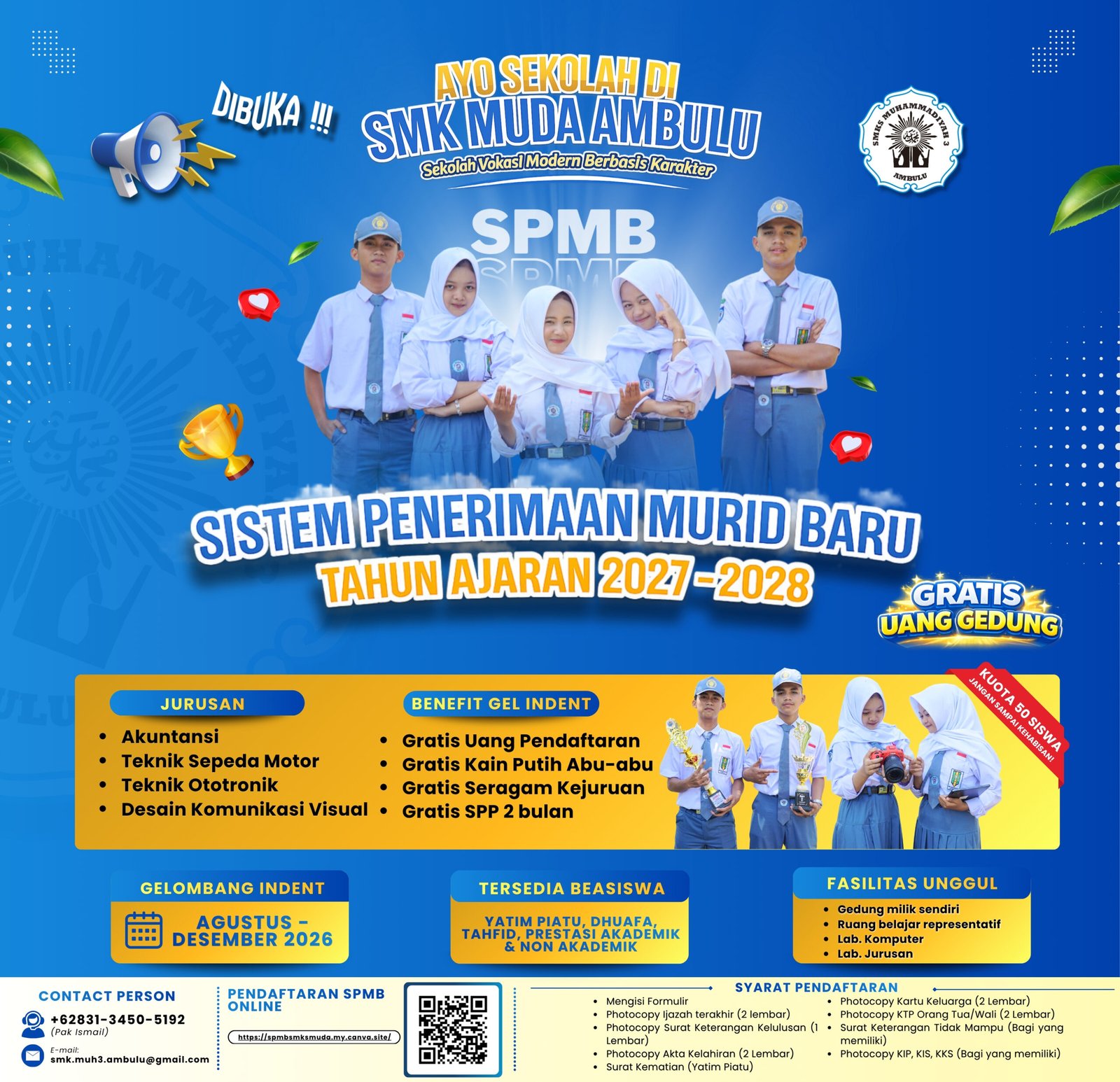 SPMB Tahun Ajaran 2027/2028